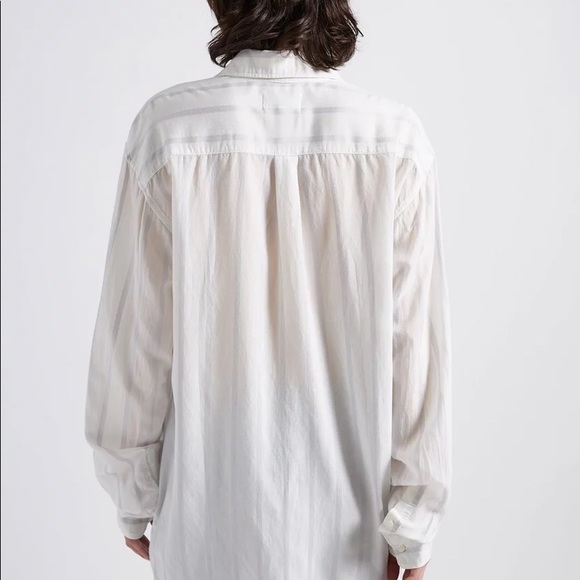 Current/Elliott The Cinched Girlfriend Shirt - Picture 5 of 5